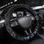 New Zealand Aotearoa Steering Wheel Cover Pikorua Single Twist Green Paua Shell