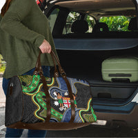 South Sea Islanders And Fiji Travel Bag Fijian Coat Of Arms And Southern Cross DT05 - Polynesian Pride