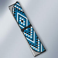 Aotearoa Atua Ranginui Auto Sun Shade Maori Sky Father Koru Patterns DT05 - Polynesian Pride