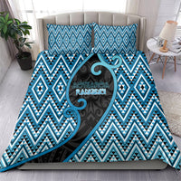 Aotearoa Atua Ranginui Bedding Set Maori Sky Father Koru Patterns DT05 - Polynesian Pride