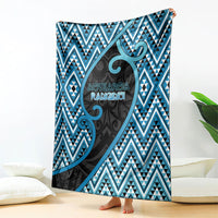 Aotearoa Atua Ranginui Blanket Maori Sky Father Koru Patterns DT05 - Polynesian Pride