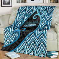 Aotearoa Atua Ranginui Blanket Maori Sky Father Koru Patterns DT05 - Polynesian Pride