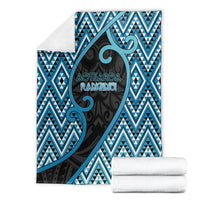 Aotearoa Atua Ranginui Blanket Maori Sky Father Koru Patterns DT05 - Polynesian Pride