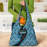 Aotearoa Atua Ranginui Grocery Bag Maori Sky Father Koru Patterns DT05 - Polynesian Pride