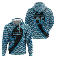 Custom Aotearoa Atua Ranginui Hoodie Maori Sky Father Koru Patterns DT05 - Polynesian Pride