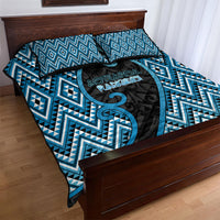 Aotearoa Atua Ranginui Quilt Bed Set Maori Sky Father Koru Patterns DT05 - Polynesian Pride