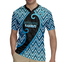 Custom Aotearoa Atua Ranginui Rugby Jersey Maori Sky Father Koru Patterns DT05 - Polynesian Pride