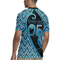 Custom Aotearoa Atua Ranginui Rugby Jersey Maori Sky Father Koru Patterns DT05 - Polynesian Pride