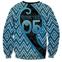 Custom Aotearoa Atua Ranginui Sweatshirt Maori Sky Father Koru Patterns DT05 - Polynesian Pride