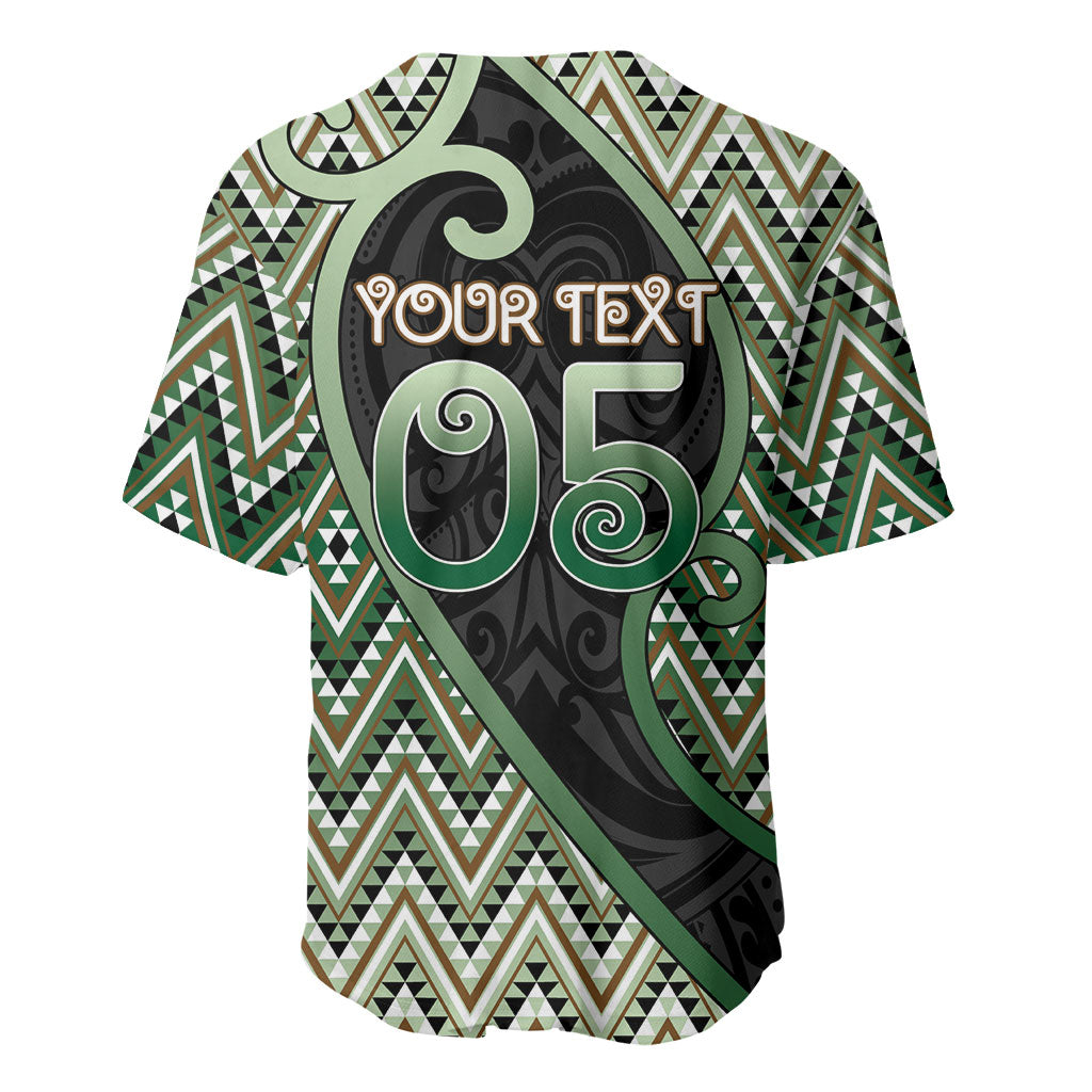 Custom Aotearoa Atua Papatuanuku Baseball Jersey Earth Mother Father Koru Patterns