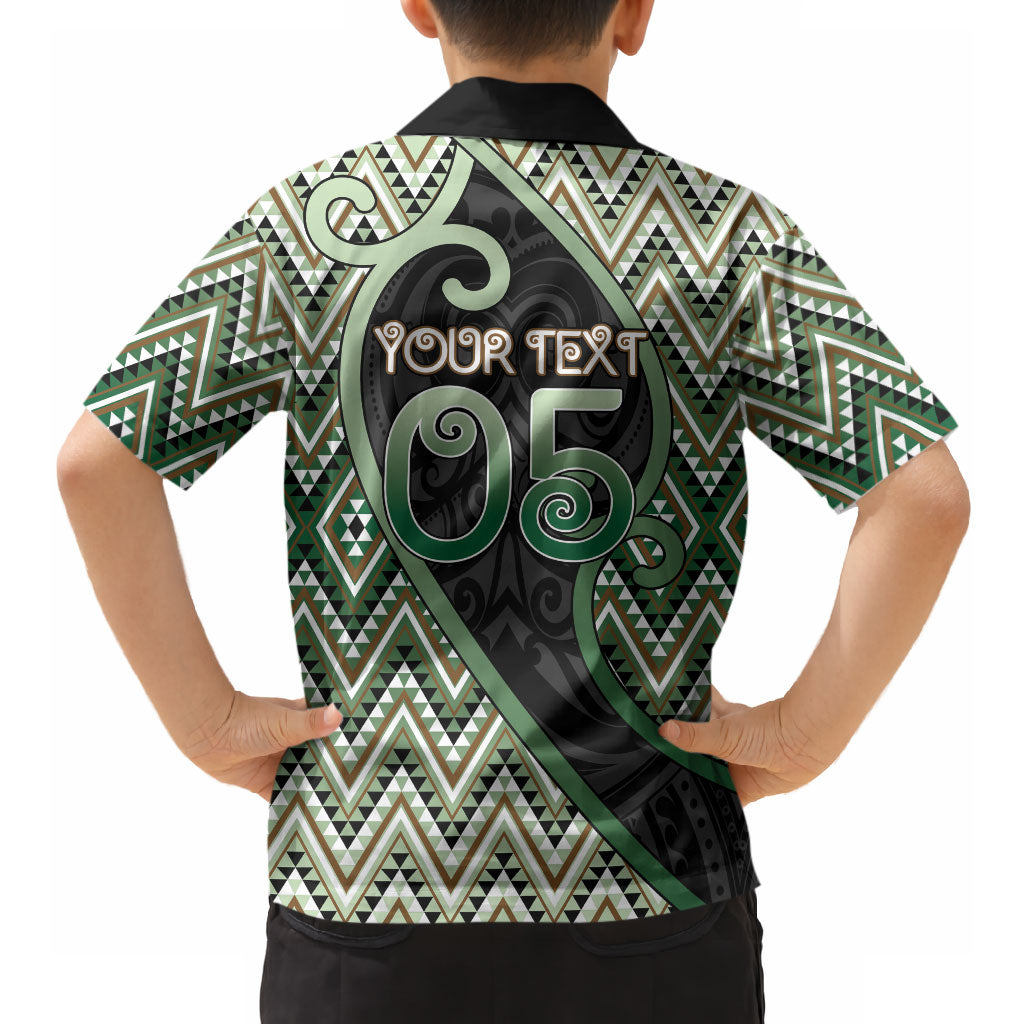 Custom Aotearoa Atua Papatuanuku Hawaiian Shirt Earth Mother Father Koru Patterns