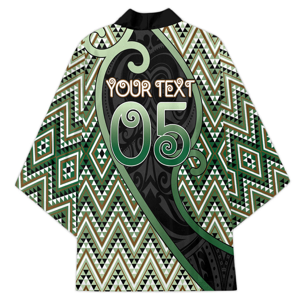 Custom Aotearoa Atua Papatuanuku Kimono Earth Mother Father Koru Patterns