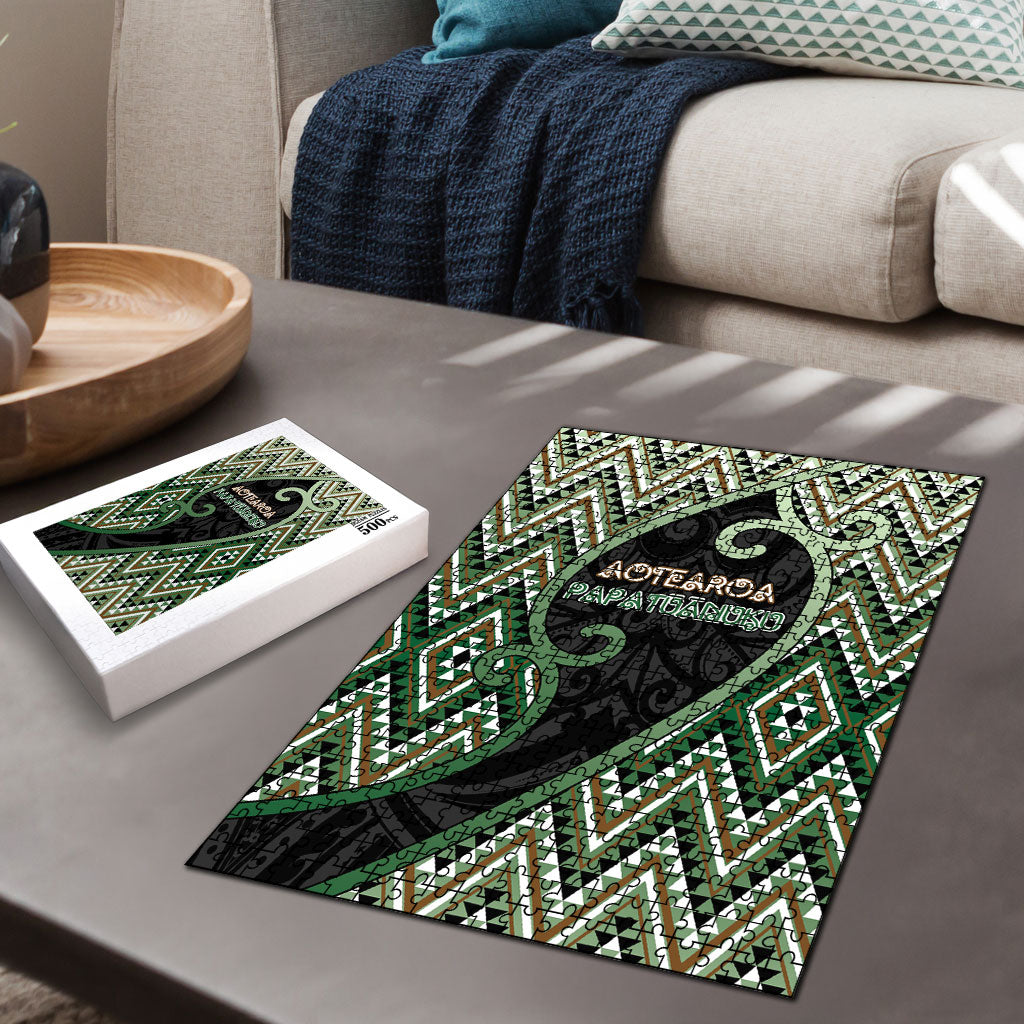 Aotearoa Atua Papatuanuku Puzzle Earth Mother Father Koru Patterns