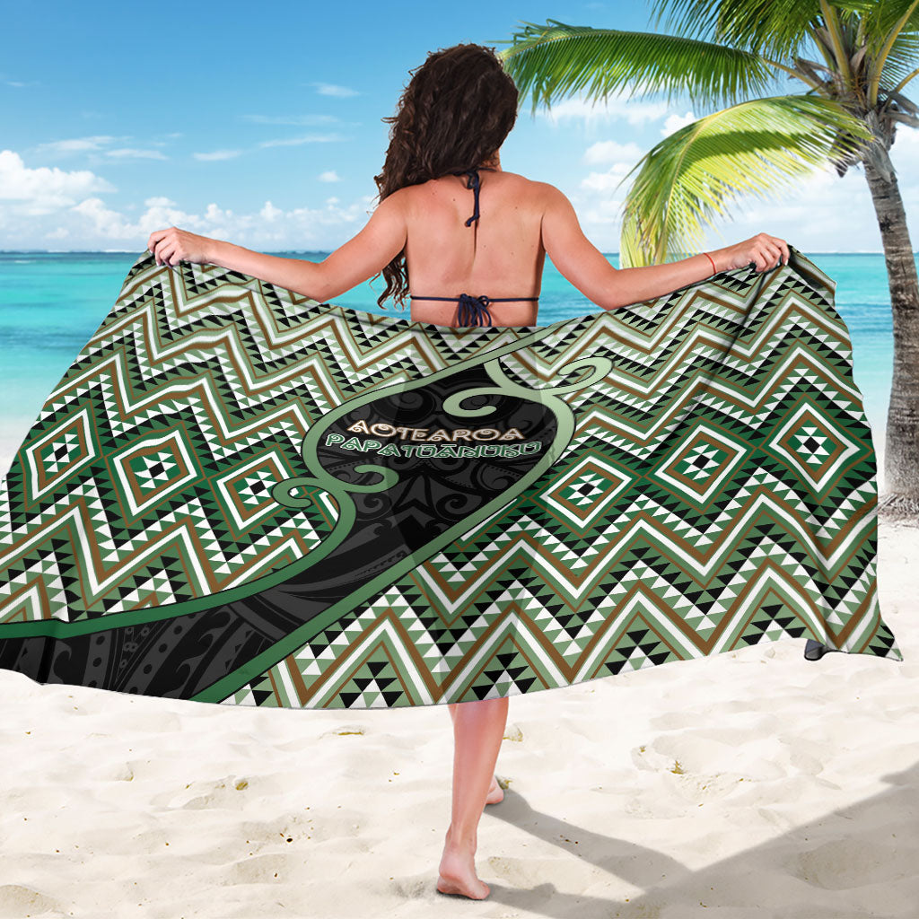 Aotearoa Atua Papatuanuku Sarong Earth Mother Father Koru Patterns