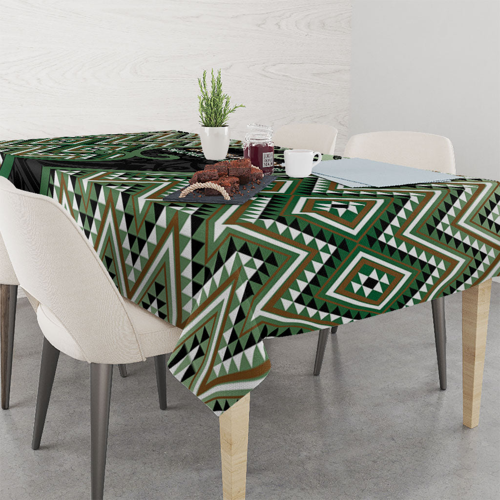 Aotearoa Atua Papatuanuku Tablecloth Earth Mother Father Koru Patterns