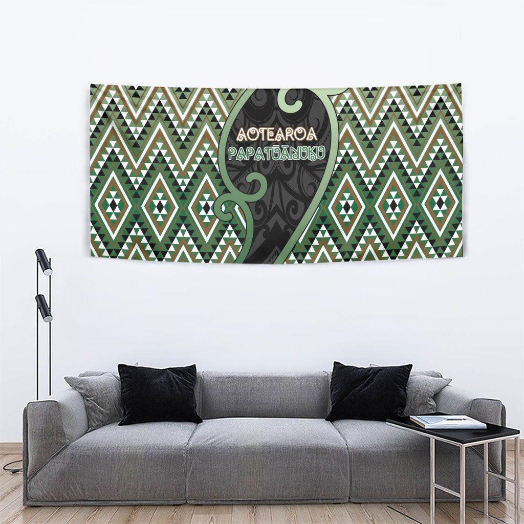 Aotearoa Atua Papatuanuku Tapestry Earth Mother Father Koru Patterns