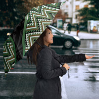 Aotearoa Atua Papatuanuku Umbrella Earth Mother Father Koru Patterns