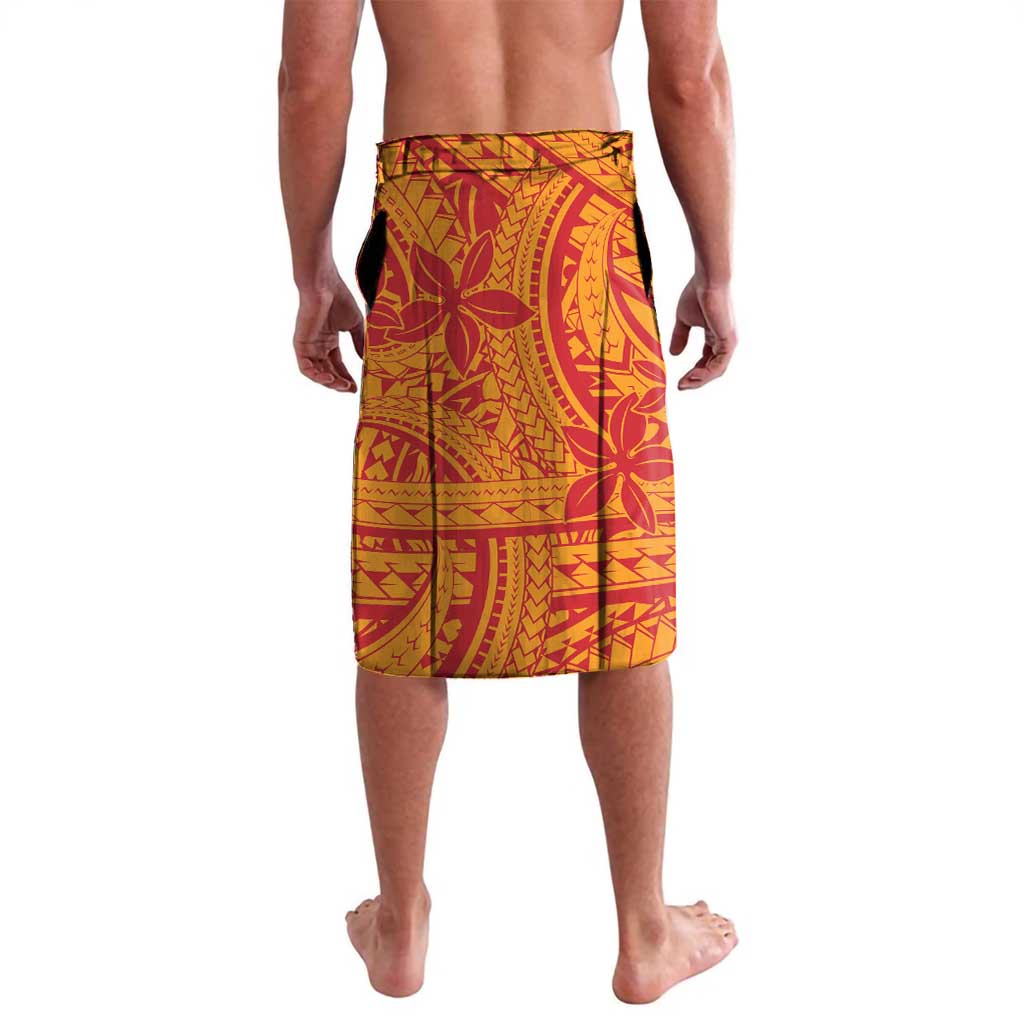 French Polynesia Christmas Lavalava Seashell Xmas Tree Tribal Waves - Polynesian Pride