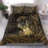Niue Christmas Bedding Set Niuean Crab Xmas Tribal Waves - Polynesian Pride