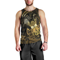 Niue Christmas Men Tank Top Niuean Crab Xmas Tribal Waves - Polynesian Pride