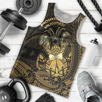 Niue Christmas Men Tank Top Niuean Crab Xmas Tribal Waves - Polynesian Pride