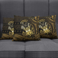 Niue Christmas Pillow Cover Niuean Crab Xmas Tribal Waves - Polynesian Pride