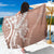 Hawaii Puakenikeni And Maile Lei Sarong Brown Polynesian Shark Tattoo DT05