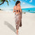 Hawaii Puakenikeni And Maile Lei Sarong Brown Polynesian Shark Tattoo DT05