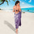 Hawaii Puakenikeni And Maile Lei Sarong Violet Polynesian Shark Tattoo DT05