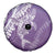 Hawaii Puakenikeni And Maile Lei Spare Tire Cover Violet Polynesian Shark Tattoo DT05