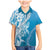 Hawaii Puakenikeni And Maile Lei Family Matching Mermaid Dress and Hawaiian Shirt Blue Polynesian Shark Tattoo DT05