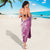 Hawaii Puakenikeni And Maile Lei Sarong Pink Polynesian Shark Tattoo DT05