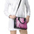 Hawaii Puakenikeni And Maile Lei Shoulder Handbag Pink Polynesian Shark Tattoo DT05