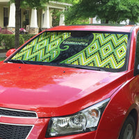Aotearoa Atua Tanemahuta Auto Sun Shade God Of Forests Koru Patterns Koru Patterns