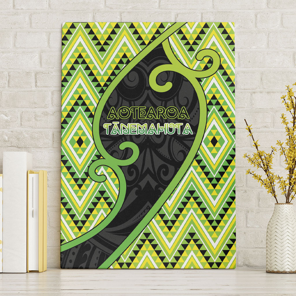 Aotearoa Atua Tanemahuta Canvas Wall Art God Of Forests Koru Patterns Koru Patterns