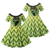 Custom Aotearoa Atua Tanemahuta Family Matching Long Sleeve Bodycon Dress and Hawaiian Shirt God Of Forests Koru Patterns Koru Patterns