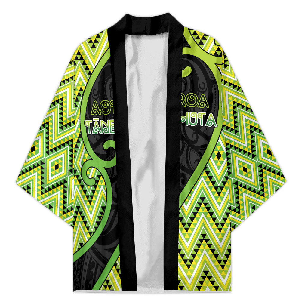 Custom Aotearoa Atua Tanemahuta Kimono God Of Forests Koru Patterns Koru Patterns