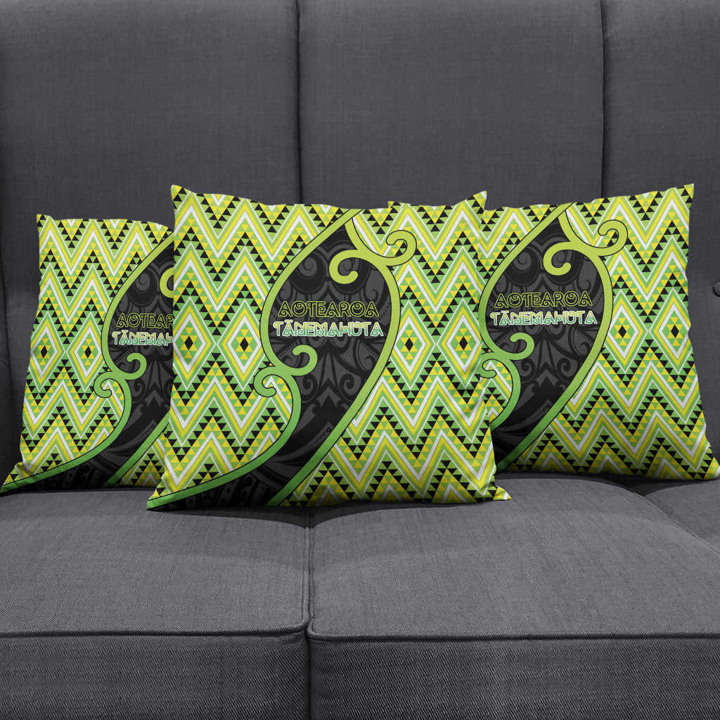 Aotearoa Atua Tanemahuta Pillow Cover God Of Forests Koru Patterns Koru Patterns