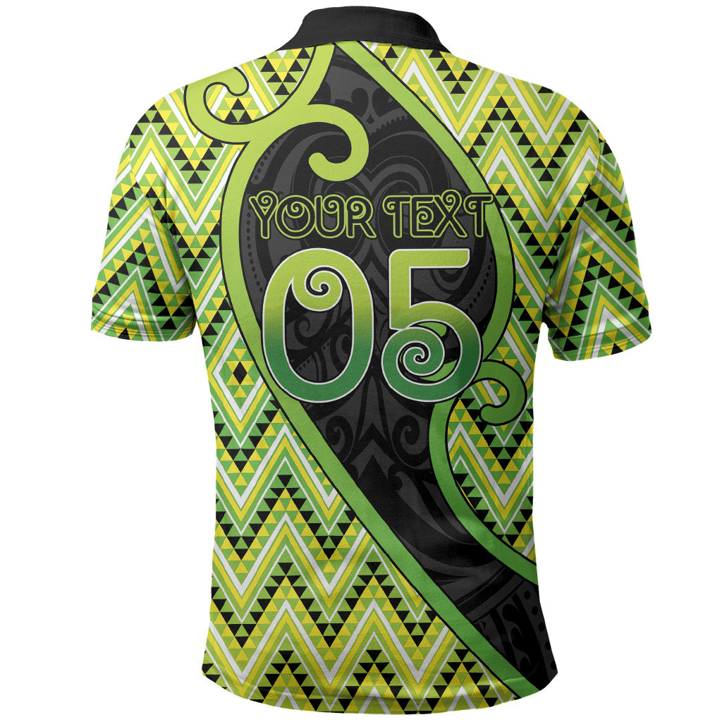 Custom Aotearoa Atua Tanemahuta Polo Shirt God Of Forests Koru Patterns Koru Patterns
