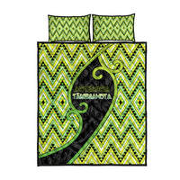 Aotearoa Atua Tanemahuta Quilt Bed Set God Of Forests Koru Patterns Koru Patterns