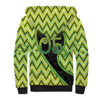 Custom Aotearoa Atua Tanemahuta Sherpa Hoodie God Of Forests Koru Patterns Koru Patterns