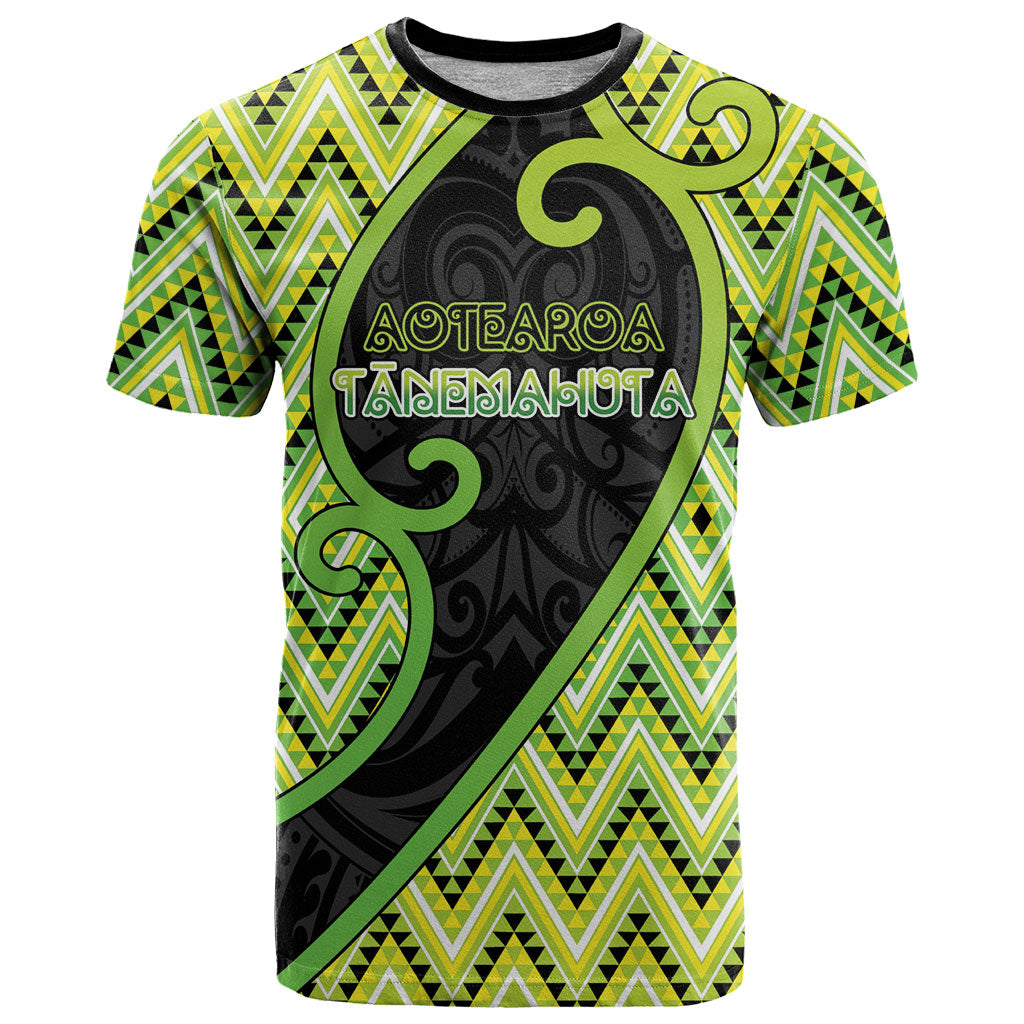 Custom Aotearoa Atua Tanemahuta T Shirt God Of Forests Koru Patterns Koru Patterns