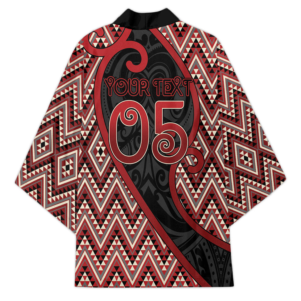 Custom Aotearoa Atua Tumatauenga Kimono God Of War Koru Patterns