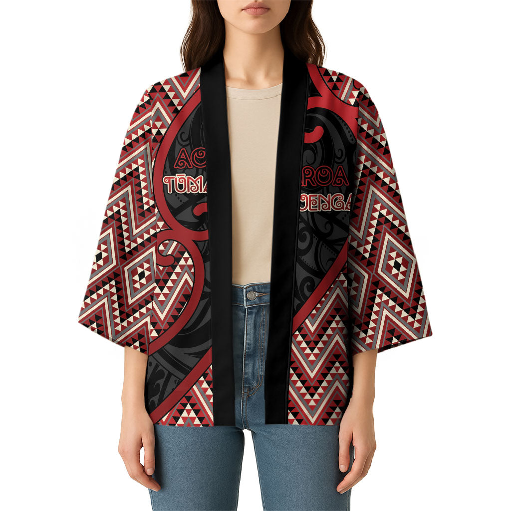 Custom Aotearoa Atua Tumatauenga Kimono God Of War Koru Patterns