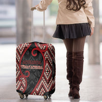 Aotearoa Atua Tumatauenga Luggage Cover God Of War Koru Patterns