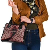 Aotearoa Atua Tumatauenga Shoulder Handbag God Of War Koru Patterns