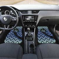 Custom Aotearoa Atua Tangaroa Car Mats God Of Ocean Koru Patterns