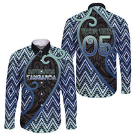 Custom Aotearoa Atua Tangaroa Family Matching Off Shoulder Maxi Dress and Hawaiian Shirt God Of Ocean Koru Patterns