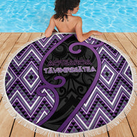 Aotearoa Atua Tawhirimatea Beach Blanket God Of Storms Koru Patterns