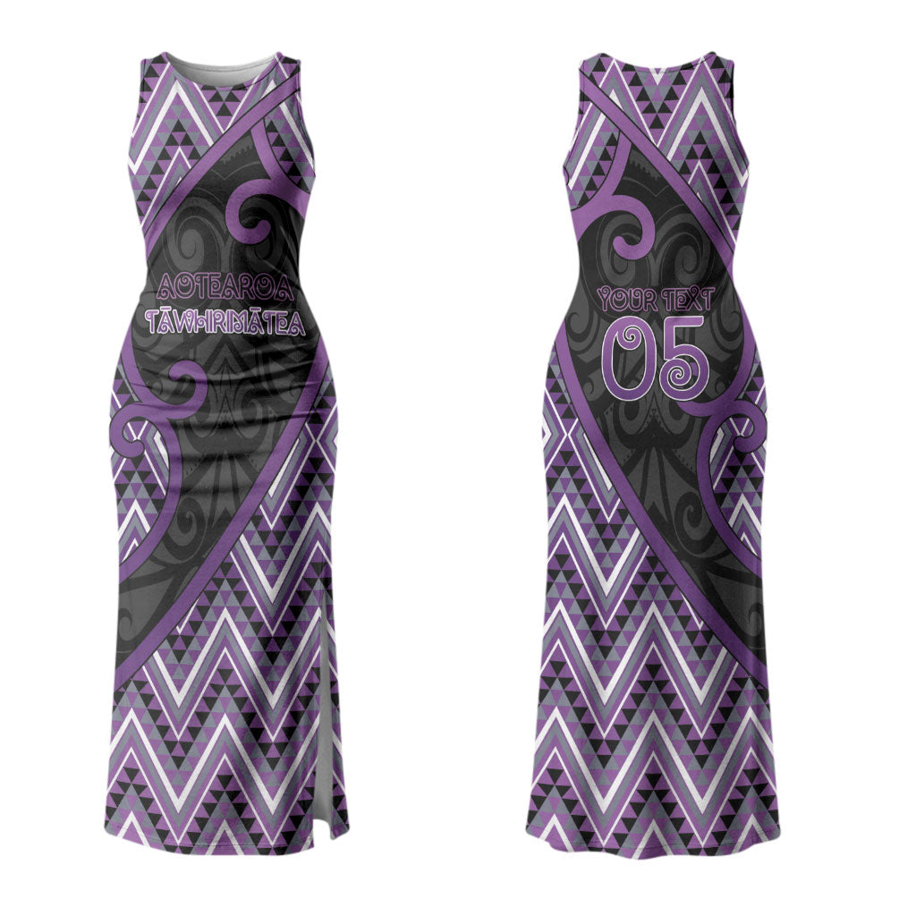 Custom Aotearoa Atua Tawhirimatea Family Matching Tank Maxi Dress and Hawaiian Shirt God Of Storms Koru Patterns